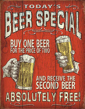 ƥ  TODAY'S BEER SPECIAL DE-MS2186ƥ  TODAY'S BEER SPECIAL DE-MS2186