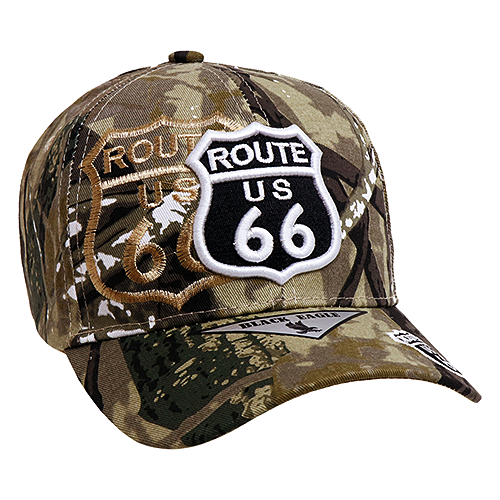 RT 66 å ROAD SHIELD 66-AC-CP-023CAMO 