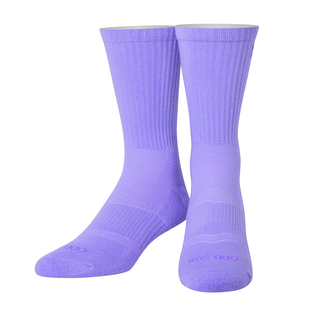 ODD SOXʥå åLARGE FEET BASIX COOL PURPLE CREW OS-SOC-M-OSBCRWPRP