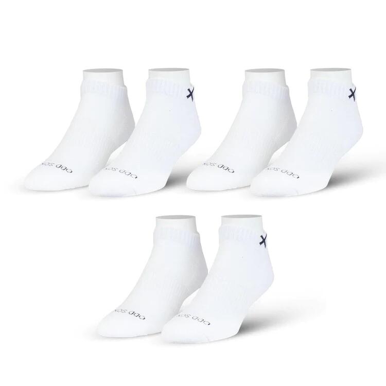 ODD SOXʥå åBASIX 3 PACK3­ åȡANKLE WHITE OS-SOC-BSXANWHT3