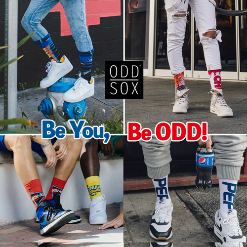 ODD SOXʥå åLARGE FEET PEZ ASSORTED OS-SOC-M-31203MONCD