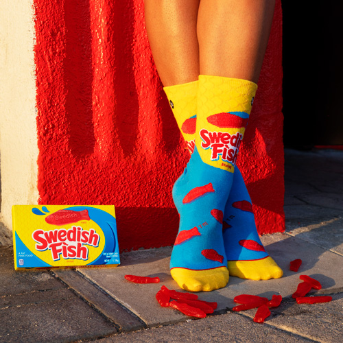 ODD SOXʥå åMEDIUM FEET SWEDISH FISH OS-SOC-WM-13015WONCD