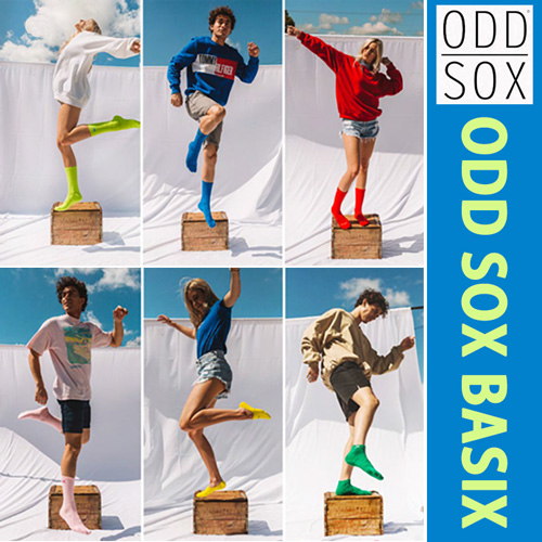 ODD SOXʥå åLARGE FEET BASIX BLUE CREW OS-SOC-M-OSBCRWBLU