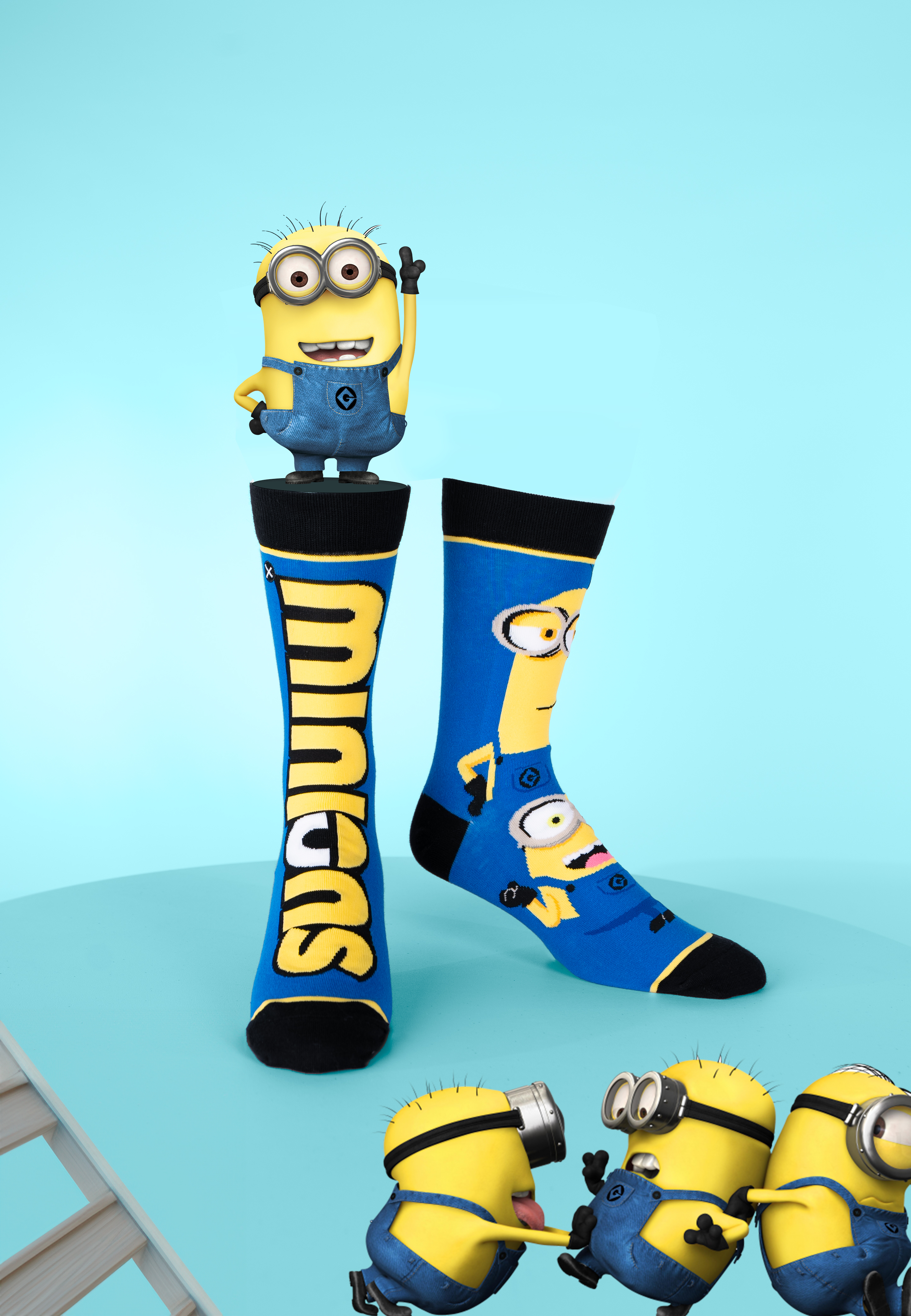 ODD SOXʥå åLARGE FEET MINIONS SPLIT OS-SOC-M-37217MONCD