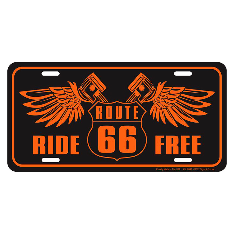 ����ߥ˥��� ������ RT 66 LICENSE PLATE 66-GL-SLR6RF