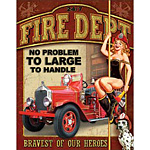 ƥ  FIRE DEPT NO PROBLEM DE-MS1720