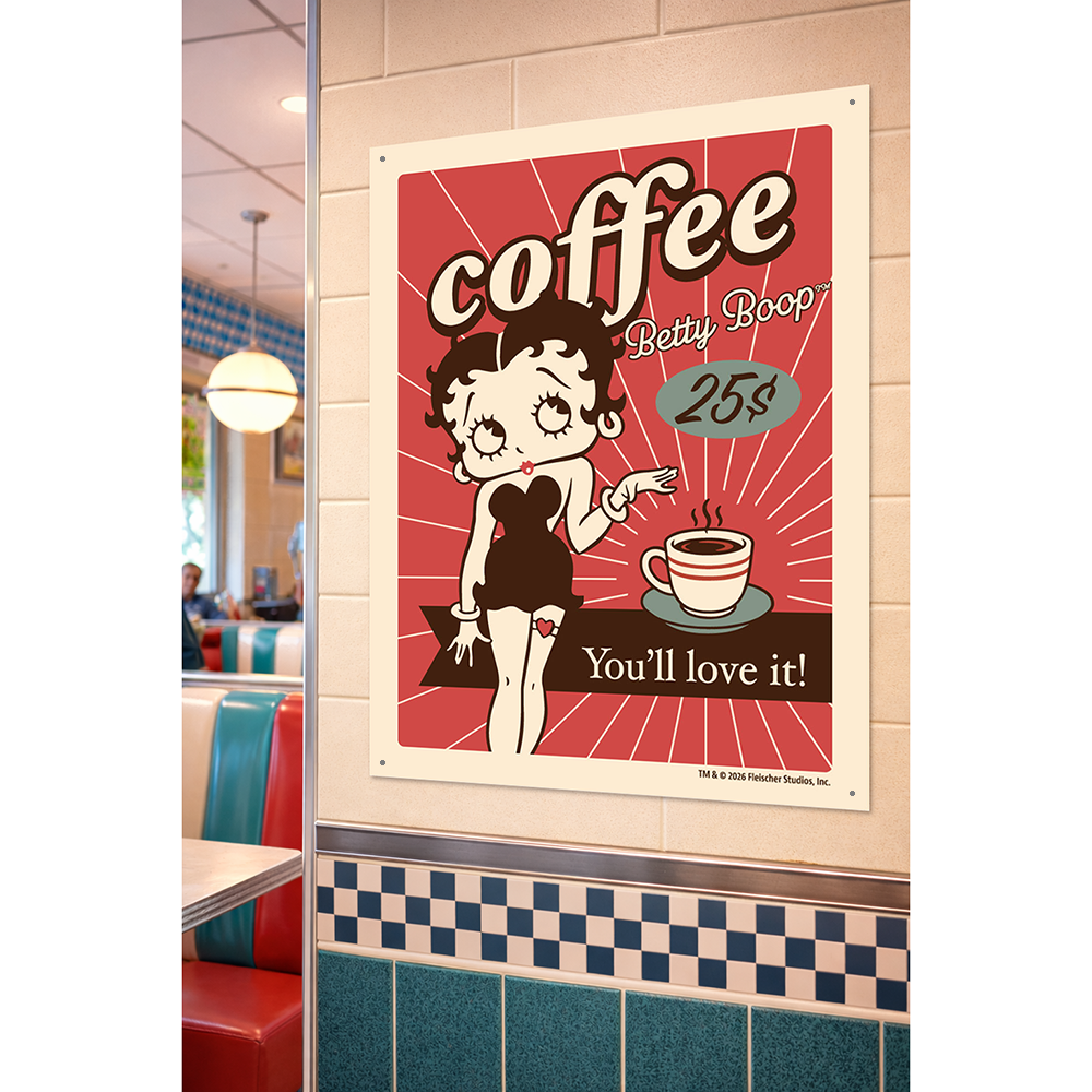 �٥ƥ��� �֡��ס�Betty Boop�˥ƥ��� ������ Coffee Betty Boop 3RD-BBMS004