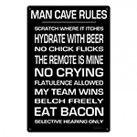 ƥ  Man Cave Rules PT-KEG-002