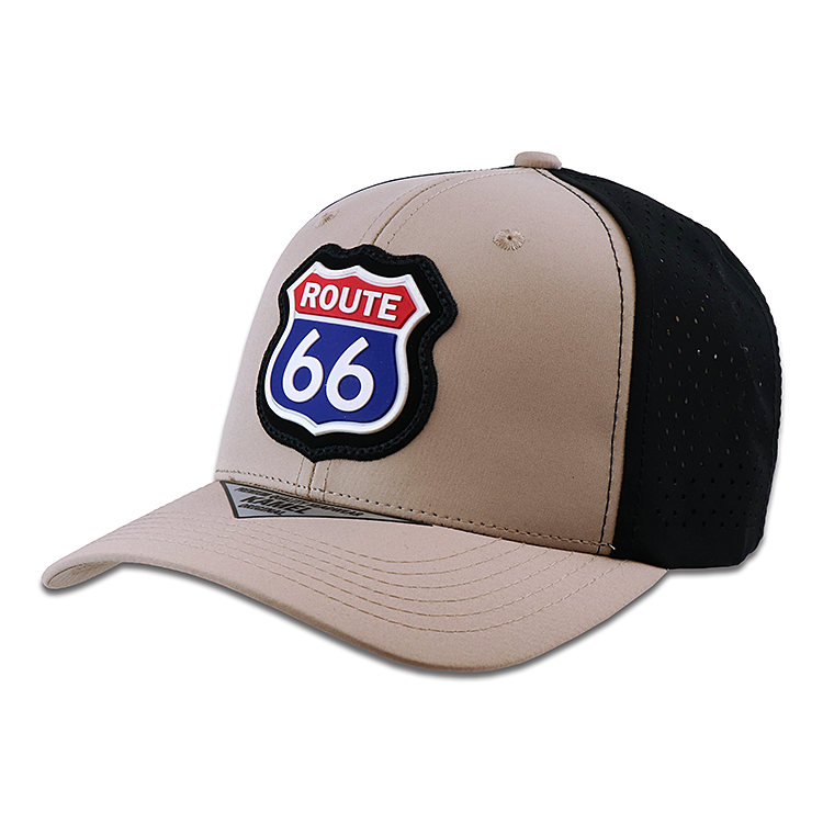 RT 66 キャップ HYDRO PERFORATED 66-AC-CP-029KHBK カーキ/ブラック