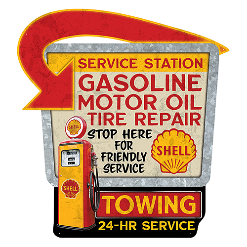 å ܥ ᥿  SHELL GASOLINE MOTOR OIL AM-DES-48007