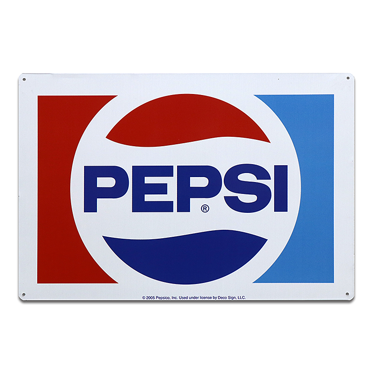ティン サイン PEPSI 1970 LOGO GL-SIGM661