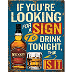 ƥ  JQ - Drink Sign DE-MS2971