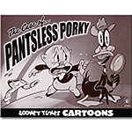 ティン サイン Looney Tunes Porky(Pantsless)DE-MS2986