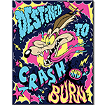 ティン サイン Looney Tunes Wile E Crash DE-MS2987