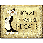 ティン サイン Looney Tunes Sylvester Home DE-MS7253