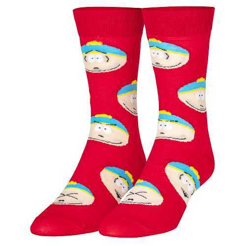 クレイジー ソックス(CRAZY SOCKS)メンズ クルー ソックス CARTMAN FACES OS-CSO-M-31290MNCF