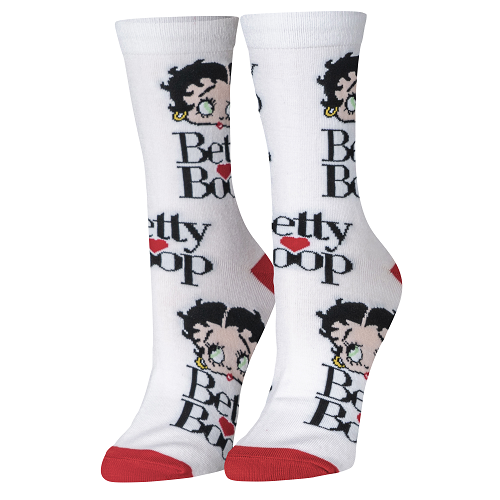クレイジー ソックス(CRAZY SOCKS)ウィメンズ クルー ソックス BETTY BOOP OS-CSO-WM-31224WNCF
