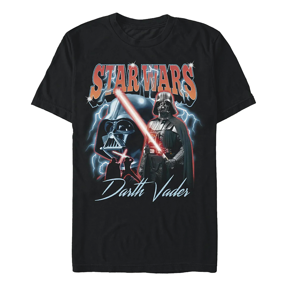 T����� Vader Moon Star Wars Graphic REX-TS-D32-M2 �֥�å�